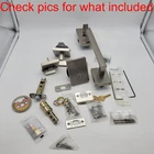 Kwikset San Clemente Non-functioning Door Lock Handle, Satin Nickel 98190-029 Used. Price: $49.95.