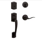 Kwikset Prescott Front Door Lock Deadbolt Set, Entry Handleset Ext... New. Price: $115.00.