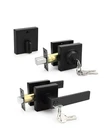 Tinewa Square Keyed Alike Front/exterior Door Lever With Single... Usa Fast Ship. Price: $47.46.