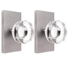 Bonkudoo Glass Dummy Door Knob Interior 2 Pack Crystal Handles Open. Price: $25.98.