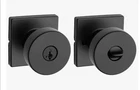 Kwikset Entry Pismo 740PSK Keyed Front Door Knob Matte Black 97402-858 New. Price: $28.00.