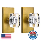 Hiemey Antique Brass Crystal Glass Dummy Door Knob Interior For New. Price: $63.20.