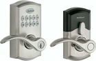Kwikset Smartcode 955 Pembroke Satin Nickel Keypad Electronic Lever Lock Open. Price: $69.99.