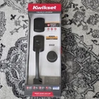 Kwikset Prague 98180 026 Entry Door Handleset Single Cylinder Lock Matte Black New. Price: $119.99.