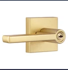 Miseno MLK1022 Lorton Flat Bar Single Cylinder Keyed Entry Door - Brass New. Price: $21.20.