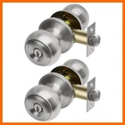 2 Pack Entry Door Knob, Keyed Different Lock Sets Solid Stainless Ste... New. Price: $32.99.