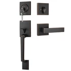 Haidms Oil Rubbed Bronze Front Door Handle Deadbolt Set, Entry Handl... New. Price: $80.01.