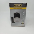 New Defiant Touchpad Deadbolt Satin Nickel 1009623200 Keypad. Price: $26.99.
