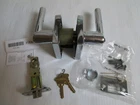 Lot Of Schlage Keyed Entry Door Level Chrome F51A Brw 625 Col Square Plate New Open. Price: $64.99.