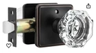 Orger Glass Passage Door Knobs, Function For Interior Hallway ... New. Price: $19.50.