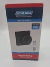 Schlage Bowery Door Knob Matte Black Keyed Entry Collins Trim New. Price: $20.80.