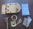 Kwikset Brass Lock Single Cylinder Deadbolt, U-9970, Prime Line New Open. Price: $29.00.