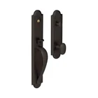 Baldwin Boulder Single Cylinder Mortise Entrance Handleset - M514.102.ENTR Open. Price: $389.95.