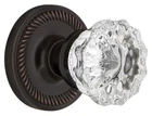 Nostalgic Warehouse Ropcry Psg 238 Nk Crystal Solid Brass Passage - Bronze New. Price: $174.75.