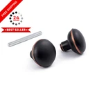 Newliplace Vintage Style Door Knob Set With 1 Pack, Oil Rubbed Bronze. Price: $15.99.