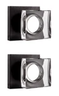 Coolnews 2 Pack Crystal Glass Dummy Door Knobs Single Side Oil Rubbed Bronze. Price: $29.98.