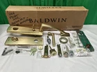 Baldwin Ee.miaxtub.r.cqe Miami Single Cylinder Entry Handleset Lever Satin Brass Open. Price: $223.99.