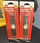 Ace Lighted Wired Doorbell Push Button Antique Brass Finish 6-16V 36473 2PK New. Price: $9.99.