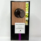Baldwin Prestige Carnaby Hall Closet Front Door Knob Venetian Bronze Inactive New. Price: $31.66.