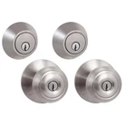 Defiant Entry Door Lock Set Keyed Knob Deadbolt Satin Nickel Hartford 2 Pack New. Price: $65.17.