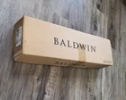 Baldwin Reserve Entry Door Lock Handleset Satin Nickel Keyed Front Silver Open. Price: $314.49.