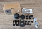 Schlage Plymouth Interior Knob With Deadbolt Matte Black F59 622 Open. Price: $42.55.