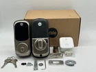 Yale Satin Nickel Assure Lock With Wi-fi Connected Touchscreen Used. Price: $42.70.