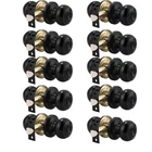 Probrico 10 Pack Round Privacy Door Knobthumb Turn Lock On The Inside, Keyless New. Price: $68.42.