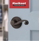 Kwikset 720LL Keyless Door Lever Venetian Bronze Reversible 97209-105 New. Price: $24.99.