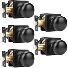 Gobekor 5 Pack Passage Door Knobs For Closet Interior Matte Black Squ New. Price: $49.59.