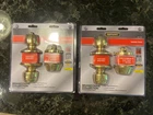 Set Of New Defiant Keyed Entry Combo Pack - 831 212 Bright Brass Finish. Price: $22.50.