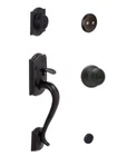 Schlage Camelot Dummy Door Handleset With Georgian Knob F93 Open. Price: $34.99.