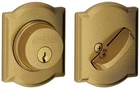 Schlage B60N-CAM Single Cylinder Keyed Entry Grade 1 Deadbolt Brass New. Price: $68.44.