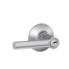 Schlage F51A-BRW-626 Broadway Lever Keyed Entry Lock, Satin Chrome New. Price: $101.02.