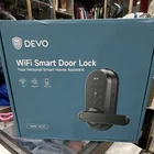 Devo G7 Wifi Smart Door Lock Black, Fingerprint, Keypad, Ic Card, App New. Price: $59.99.