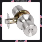 Hosom Satin Nickel Keyless Privacy Door Knob For Bedrooms & Bathrooms New. Price: $24.14.