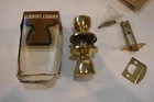 Kwikset Door Knob Passage Latch Polished Brass Bel Air 200B 2-3/4 Bs N.o.s. New. Price: $21.95.