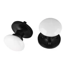 Ncl White Door Knobs, Keyless Handles, Porcelain Levers, Interior B... New. Price: $51.61.