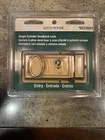 Gate House Brass Entry Deadlatch Lock Single Cylinder 0231603- Bronze New. Price: $28.99.