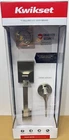 Kwikset Amador Front Entry Handleset W/ Hollis Lever Satin Nickel 96870-166 New. Price: $63.75.