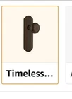 Nostalgic Warehouse Mission Plate With Keyhole Deco Knob, Mortise, Oil-rubbed Open. Price: $60.00.