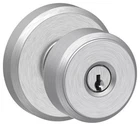 Schlage F51A-BWE-GSN Bowery Keyed Entry Door Knob Set Chrome New. Price: $68.88.