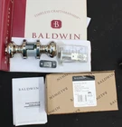 Baldwin 5210055ENTR 5210.ENTR Colonial Keyed Entry Door Knob Set Polished Nickel New. Price: $259.95.