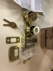 Kwikset 665-S Double Cylinder Deadbolt With Smartkey, 660 Series Polished Bras Open. Price: $23.64.