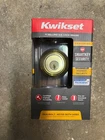 Kwikset Deadbolt Keyed Both Sides Polished Brass 99850-071 New. Price: $15.00.
