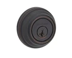 Kwikset 985 Double Cylinder Deadbolt Smartkey Door Lock Venetian Bronze Open. Price: $26.99.