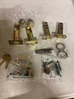 Emtek 4425US7 Jefferson Double Cylinder Entry Handleset - French Antique Used. Price: $429.44.