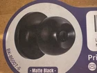 6-PACK Loqron Privacy Door Knob For Bed/bath, Matte Black Open. Price: $44.99.