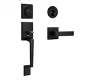 Sopoby Matte Black Front Door Handle Single Cylinder Deadbolt Combo Set,... New. Price: $35.00.