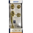 Schlage Plymouth Bright Brass Single Cylinder Door Handleset With Flair New. Price: $80.00.